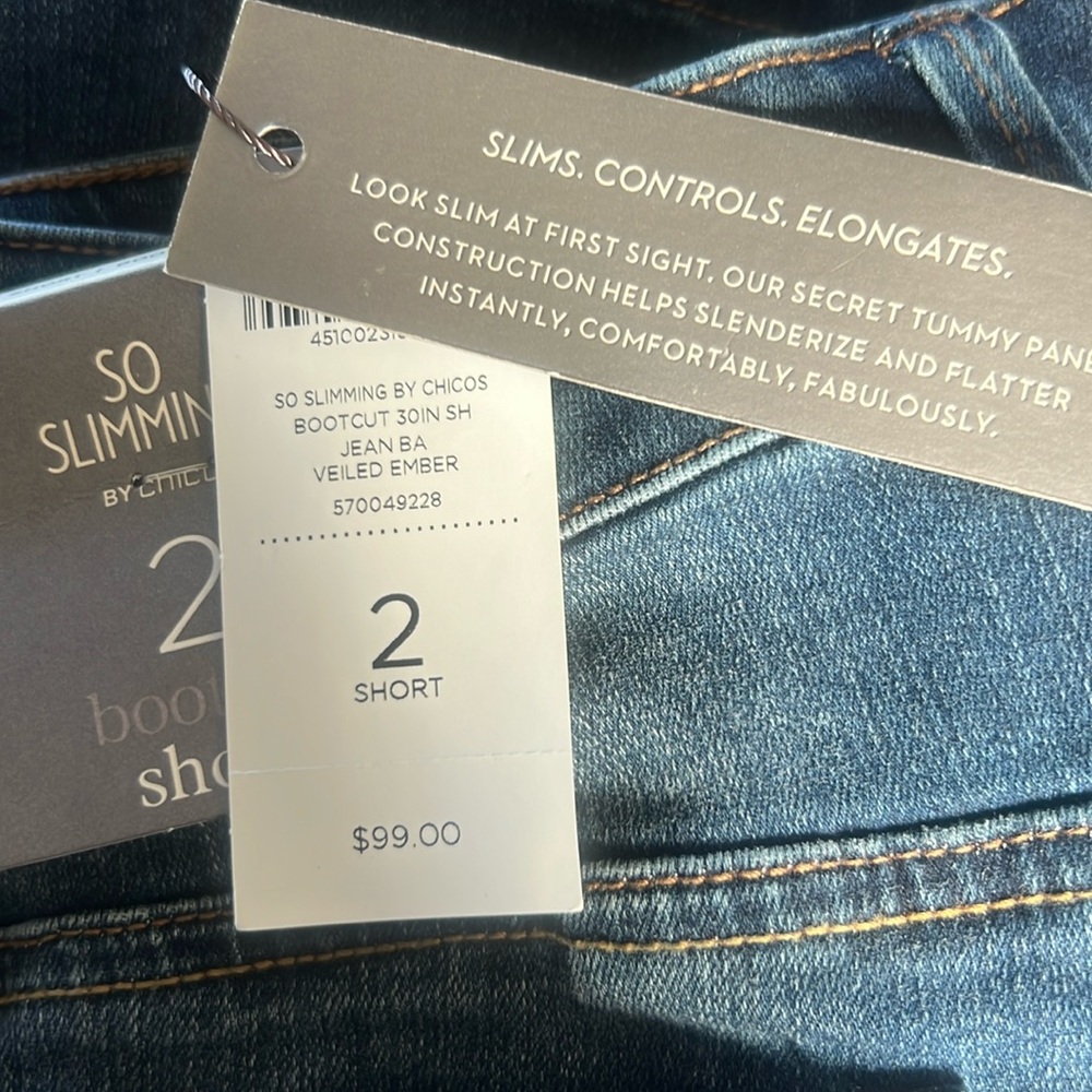 Denim jeans. Bootcut. Size 2. NWT.